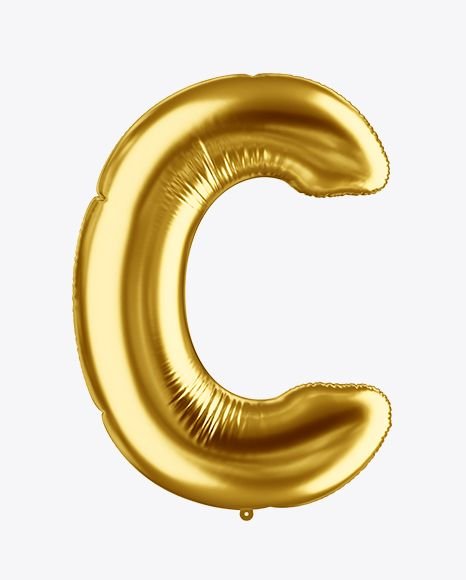 Alphabet C Balloon