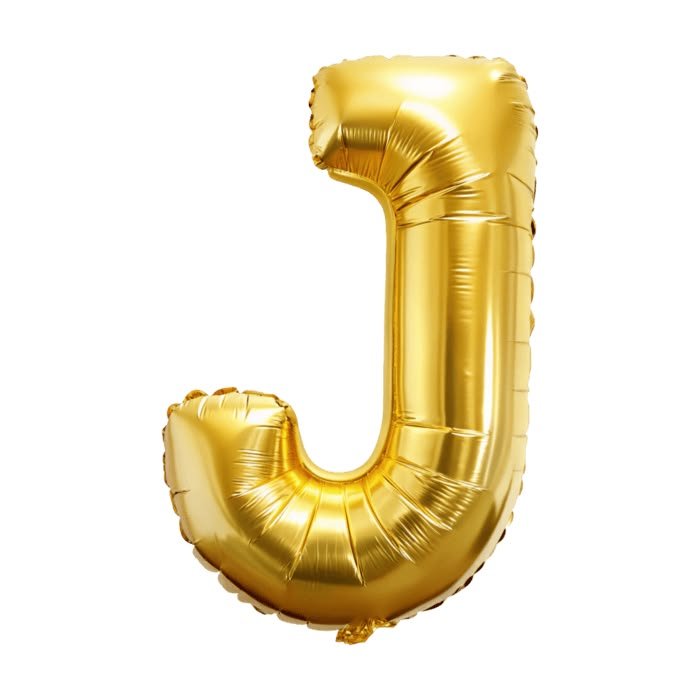 Alphabet J Balloon