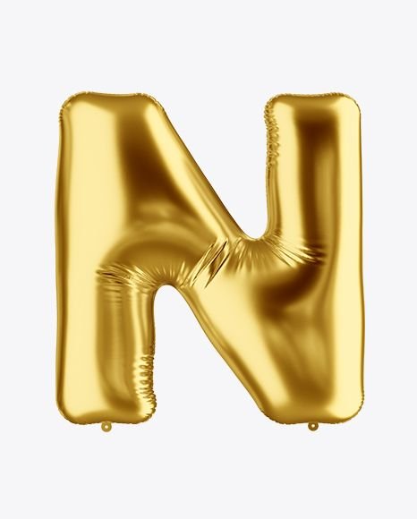 Alphabet N Balloon