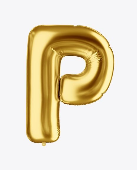 Alphabet P Balloon