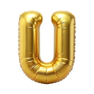 Alphabet U Balloon