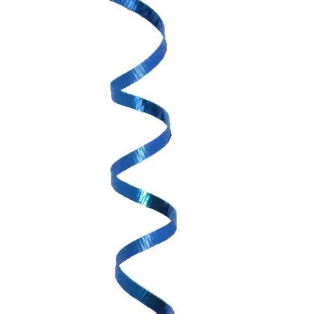 Dark blue Curly Ribbon