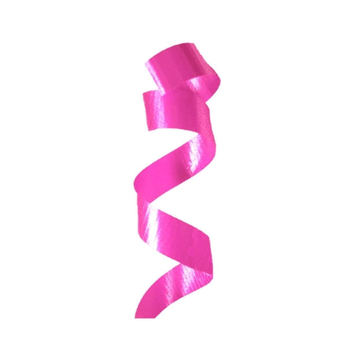 Dark pink Curly Ribbon