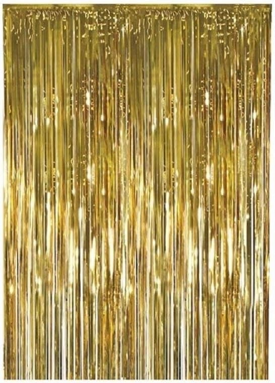 Fringe Curtain Gold