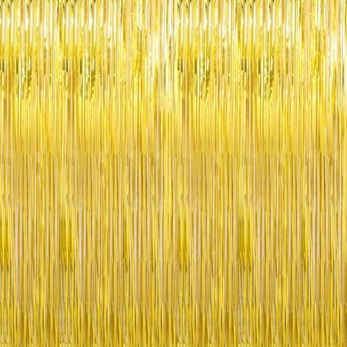 Yellow Fringe Curtain
