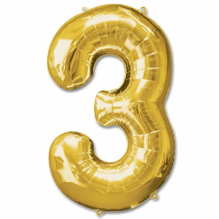 Number Balloon 3